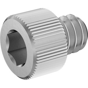 A2 Socket Head Screw 10-24 Thread Size, 3/16