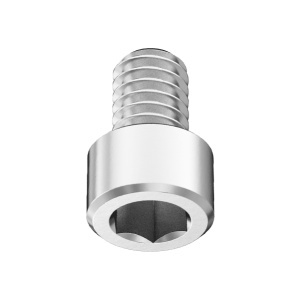 A2 Socket Head Screw 2-64 Thread Size, 1/8