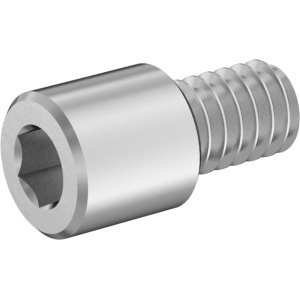 A2 High-Profile Socket Head Screws  2-56 Thread Size, 3/8