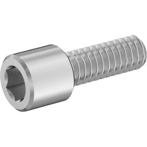 A2 High-Profile Socket Head Screws  2-56 Thread Size, 1/4