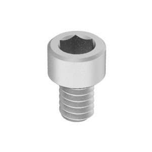 Titanium Socket Head Screw 2-56 Thread Size, 1/8