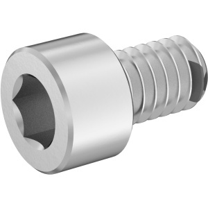 Rubber O-Ring with A4 Vibration-Resistant Sealing Socket Head Screw 8-32 Thread Size, 1/4