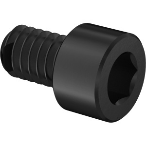 Rubber O-Ring with A4 Vibration-Resistant Sealing Socket Head Screw 8-32 Thread Size, 1/4