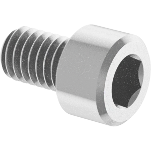 Black-Oxide High Strenght Socket Head Screw 8-36 Thread Size, 1/4