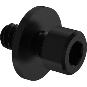 Flat Washer Black-Oxide High Strenghtwith Socket Head Screws, 4-40 Thread Size, 1/4