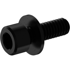 Flat Washer Black-Oxide High Strenghtwith Socket Head Screws, 8-32 Thread Size, 1/2