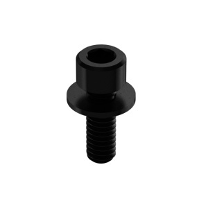 Flat Washer Black-Oxide High Strenghtwith Socket Head Screws, 8-32 Thread Size, 1/2