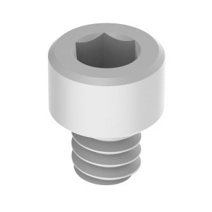 Glass-Filled Nylon Socket Head Screws 4-40 Thread Size, 1/8