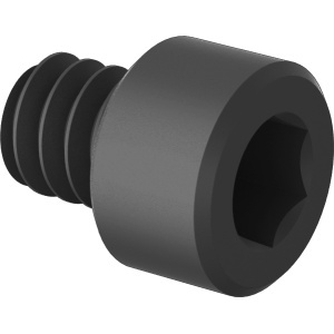 Glass-Filled Nylon Socket Head Screws 4-40 Thread Size, 1/8