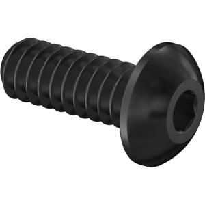 Left-Hand Hex-Drive，A2 Rounded-Head Screw 6-32 Thread size, 3/8