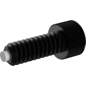 Nylon-Tip High Strenght Socket Head Screw 6-32 Thread Size, 3/8