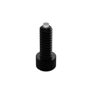 Nylon-Tip High Strenght Socket Head Screw 6-32 Thread Size, 3/8