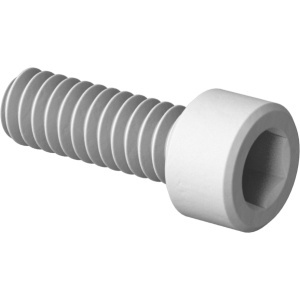 PEEK Plastic Socket Head Screw 2-56 Thread Size, 1/4