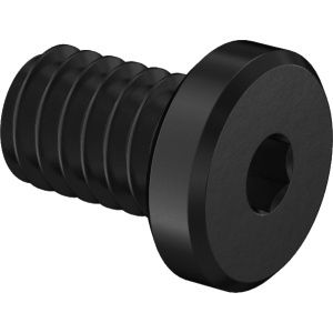 Super-Corrosion-Resistant A4 Low-Profile Socket Head Screw , 8-32 Thread Size, 1/4