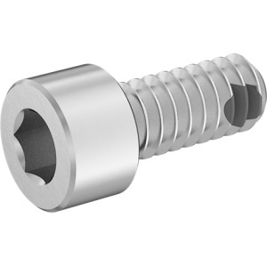 Silicone Rubber O-Ring with A4 Vibration-Resistant Sealing Socket Head Screw 10-24 Thread Size, 7/16