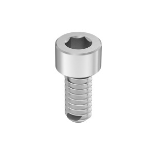 Silicone Rubber O-Ring with A4 Vibration-Resistant Sealing Socket Head Screw 4-40 Thread Size, 1/4