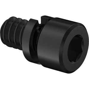 Stainless Steel Socket Head Screw with Split Lock Washer 6-32 Thread Size, 1/4