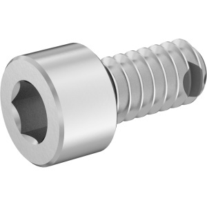 Fluoroelastomer O-Ring with A4 Vibration-Resistant Sealing Socket Head Screw 10-24 Thread size, 3/8