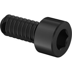 Fluoroelastomer O-Ring with A4 Vibration-Resistant Sealing Socket Head Screw 4-40 Thread size, 1/4