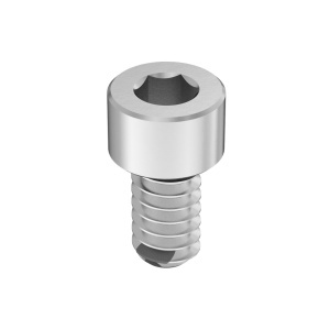 Fluoroelastomer O-Ring A2 Vibration-Resistant Sealing Socket Head Screw, 6-32 Thread size, 1/4